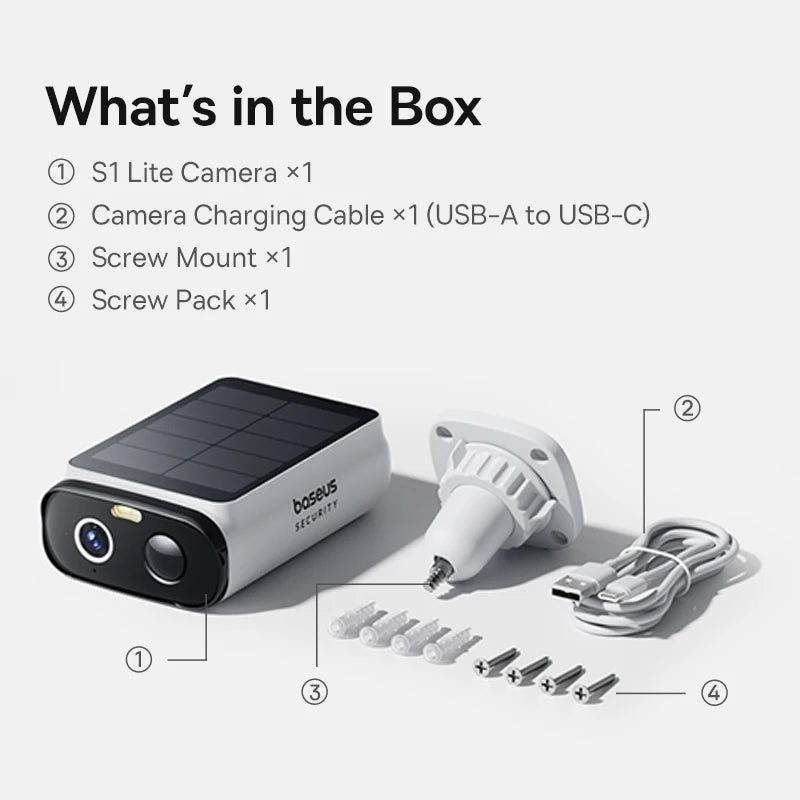 Baseus Solar Security Camera