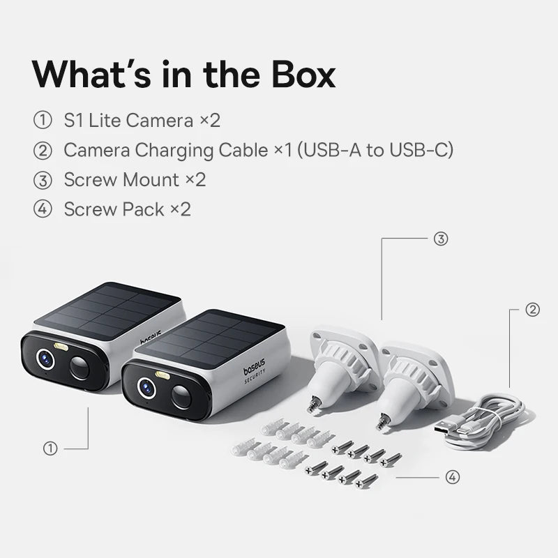 Baseus Solar Security Camera