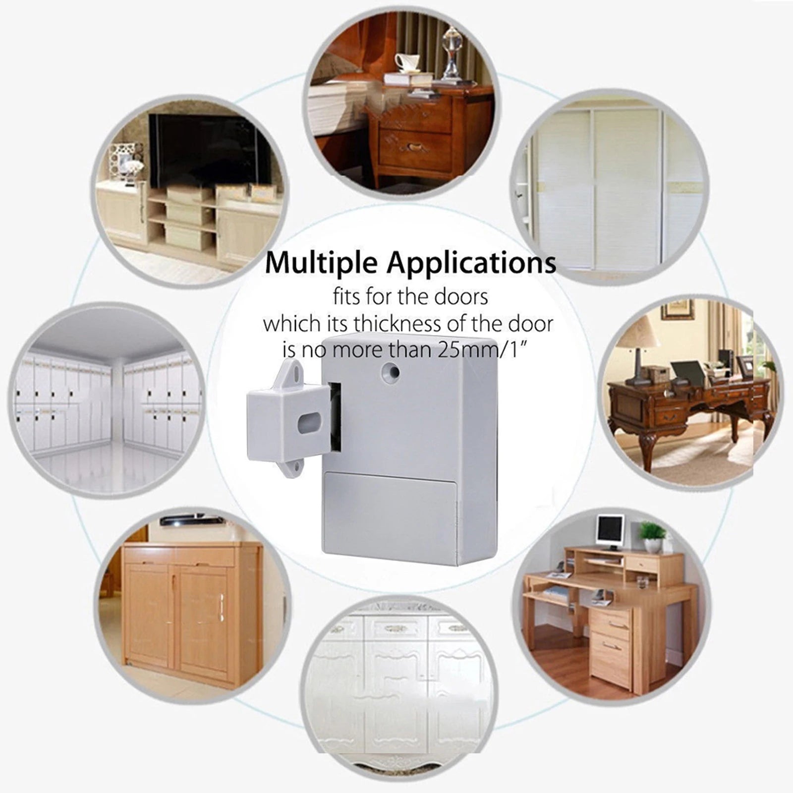 Smart Cabinet Lock (RFID/Card Access)