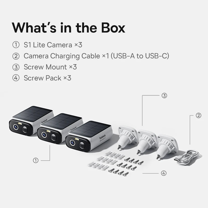 Baseus Solar Security Camera